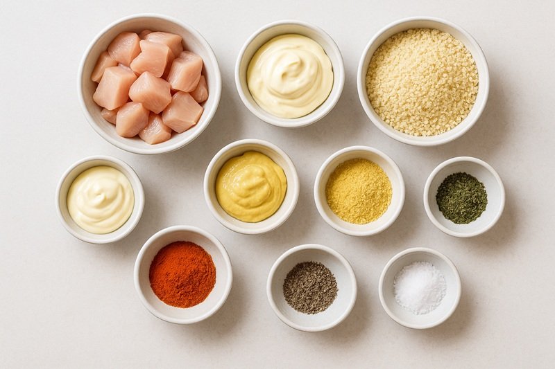 Chicken nuggets ingredients