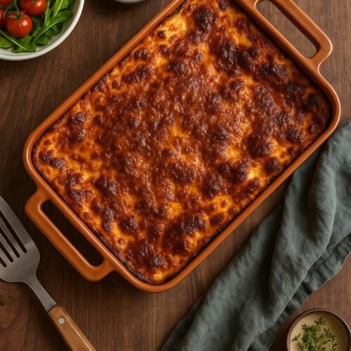 Homemade Lasagna casserole